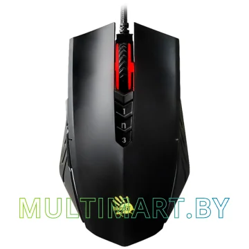Игровая мышь A4Tech Bloody A70 (матовый черный)